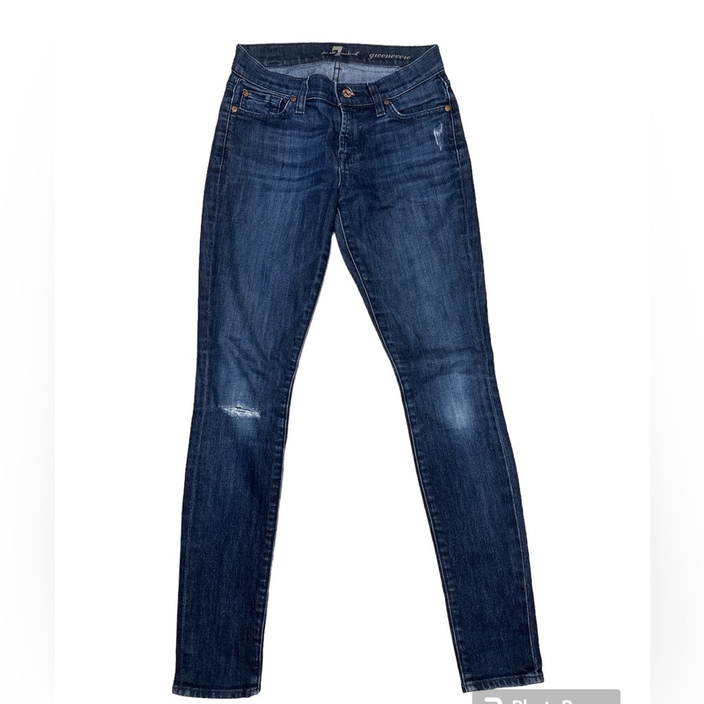7 For All Mankind Gwenevere Skinny jeans size 24